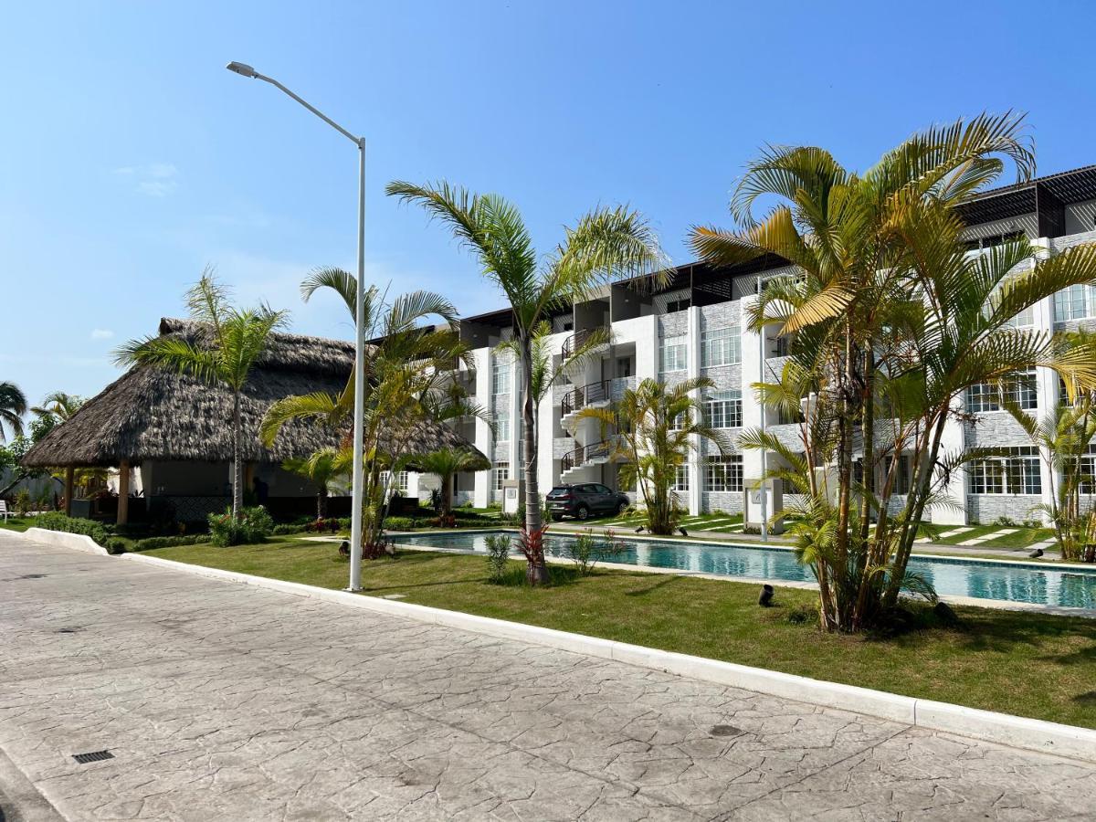 Penthouse Manzanillo Exclusivo Con Albercaアパートメント エクステリア 写真