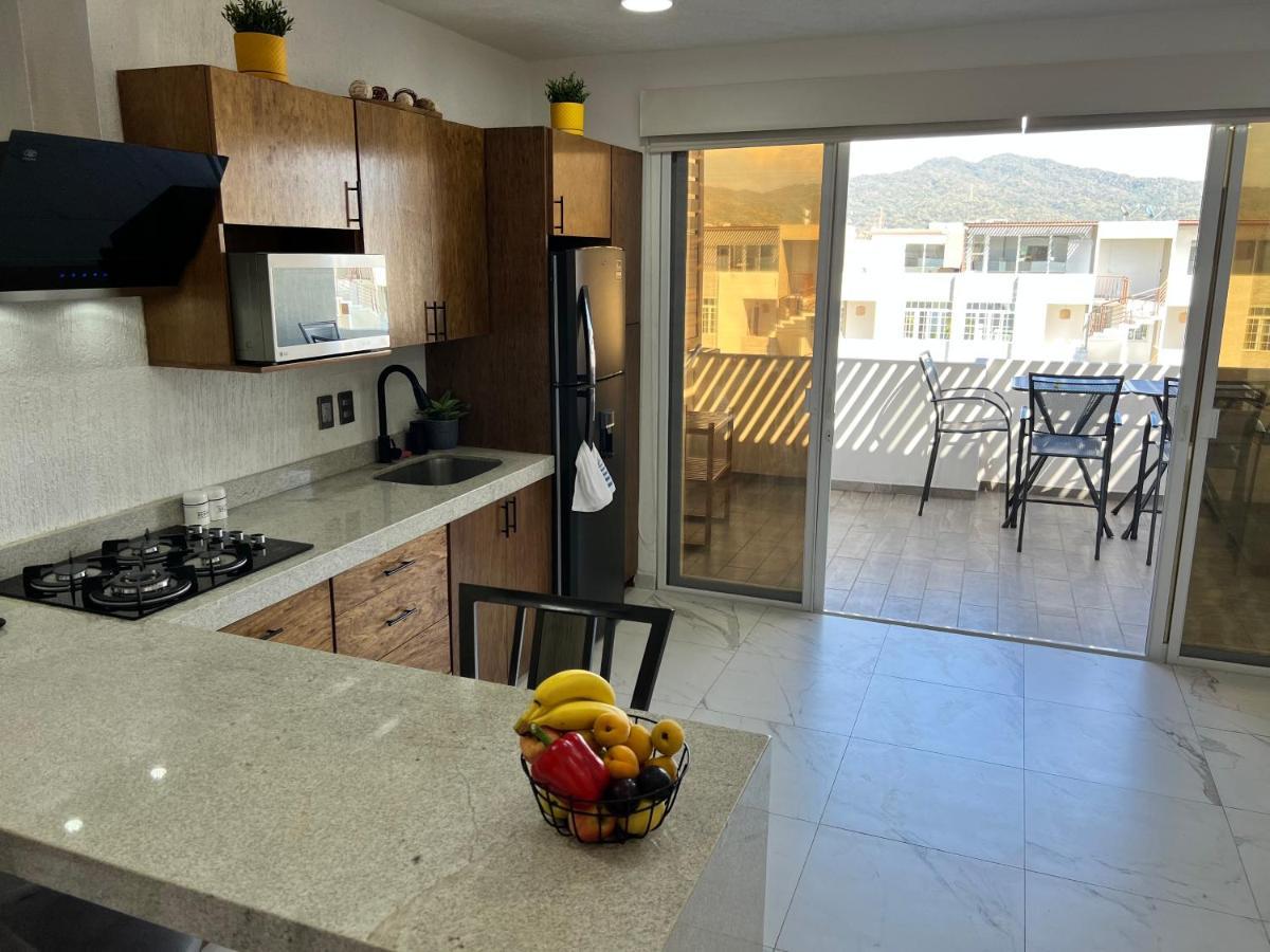 Penthouse Manzanillo Exclusivo Con Albercaアパートメント エクステリア 写真