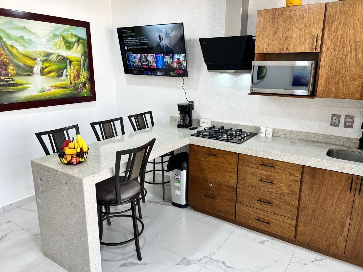 Penthouse Manzanillo Exclusivo Con Albercaアパートメント エクステリア 写真